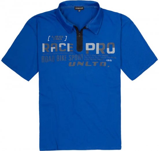 Lavecchia 2030 Polo Shirt Short Sleeve Royal Blue - Tricouri polo - Tricouri Polo Bărbați Mărimi Mari