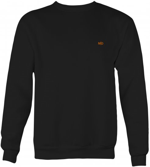 Motley Denim Oslo Sweatshirt Black - Pulovere & hanorace - Pulovere & Hanorace Bărbați Mărimi Mari
