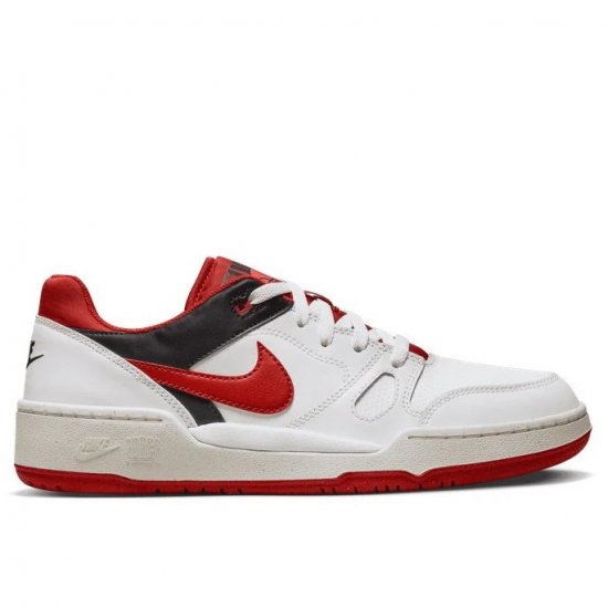 Nike FULL FORCE LO Men Sneakers Red-White - Bărbați pantofi 40-52 - 