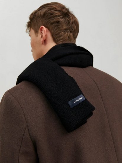 Jack & Jones DNA Eșarfă Neagră - Eșarfe - 