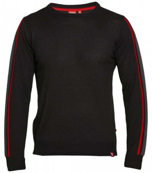 D555 Orlando Sweater Black - Pulovere & hanorace - Pulovere & Hanorace Bărbați Mărimi Mari