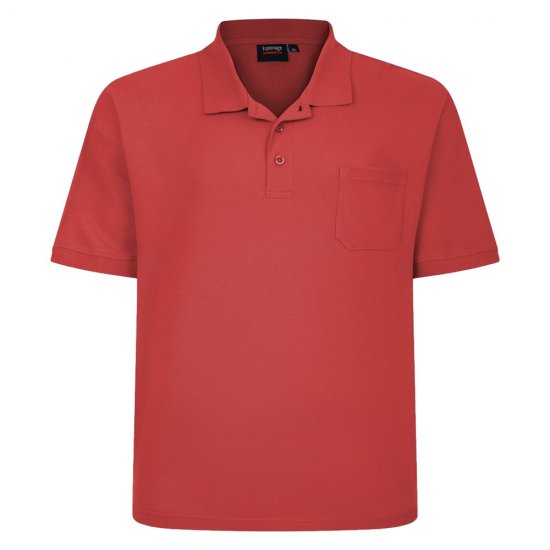 Espionage P074C Tricou Polo cu Mânecă Scurtă Portocaliu Ars - Tricouri polo - Tricouri Polo Bărbați Mărimi Mari