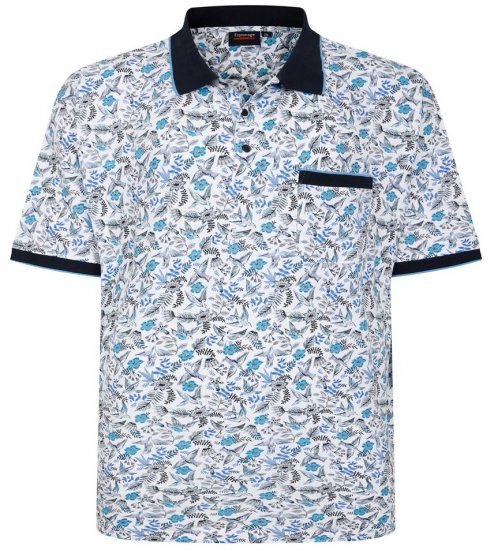 Espionage P224 tricou polo cu model de păsări - Tricouri polo - Tricouri Polo Bărbați Mărimi Mari