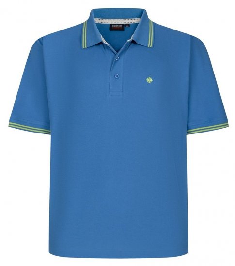 Espionage P232 Tricou polo pique turq/lime - Tricouri polo - Tricouri Polo Bărbați Mărimi Mari