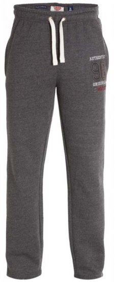 D555 Portland Sweatpants Charcoal - Pantaloni trening - Pantaloni Trening Bărbați Mărimi Mari