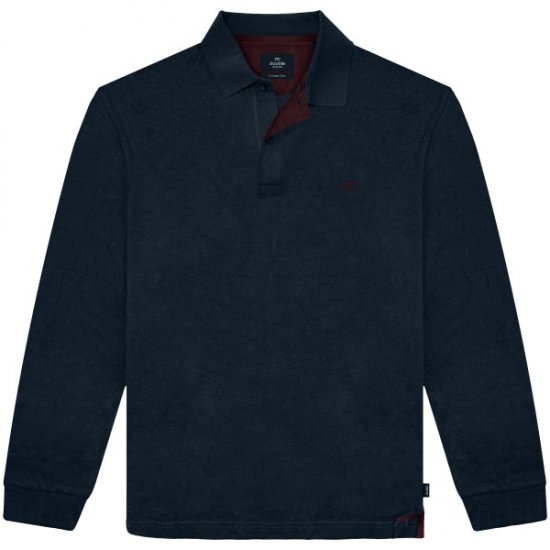 Double Outfitters PS-3097 Polo Shirt Embroidered Navy - Tricouri polo - Tricouri Polo Bărbați Mărimi Mari