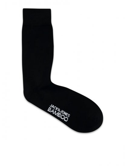 Jack & Jones Basic Șosete din bambus Neagră 5-pack - Lenjerie intimă & costum baie - Lenjerie Intimă Bărbați Mărimi Mari