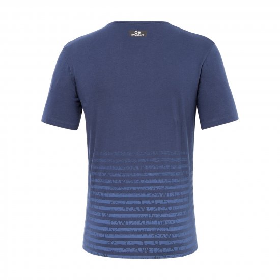 Rawcraft Reeder T-shirt Blue - Tricouri - Tricouri Bărbați Mărimi Mari