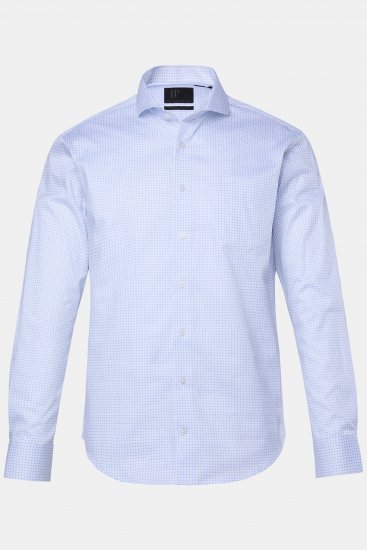 JP1880 Business Shirt Long Sleeve Snow White - Cămăși - Cămăși Bărbați Mărimi Mari