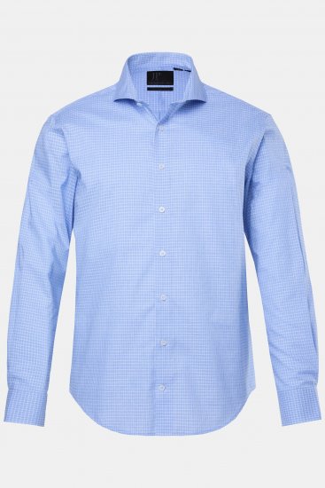 JP1880 Business Shirt Long Sleeve Ice Blue - Cămăși - Cămăși Bărbați Mărimi Mari