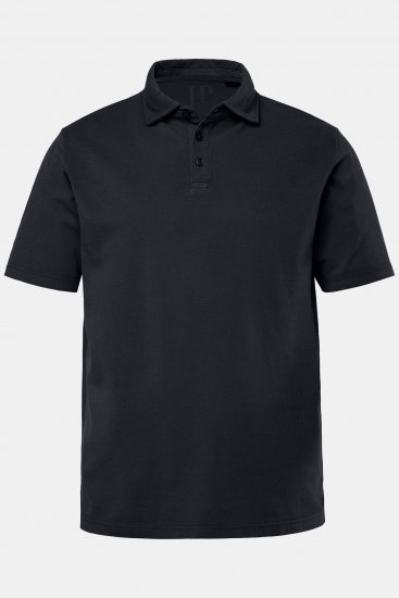 JP1880 Polo Shirt Pique Vintage Black - Tricouri polo - Tricouri Polo Bărbați Mărimi Mari