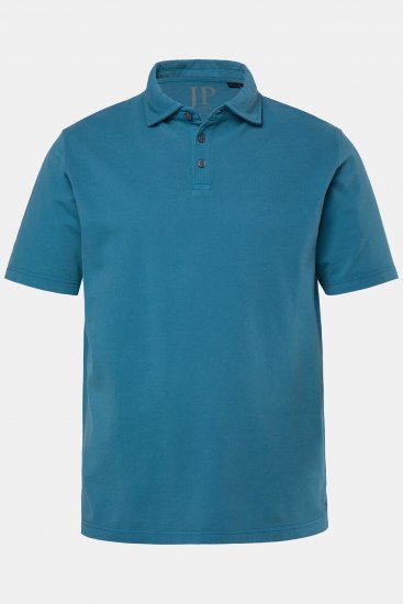 JP1880 Polo Shirt Short Sleeve Pique VIntage Teal - Tricouri polo - Tricouri Polo Bărbați Mărimi Mari