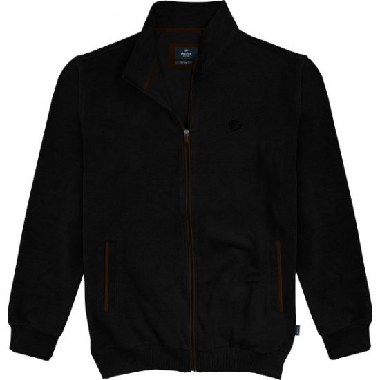 Double Outfitters SEL-1168 Hanorac cu fermoar Negru - Pulovere & hanorace - Pulovere & Hanorace Bărbați Mărimi Mari