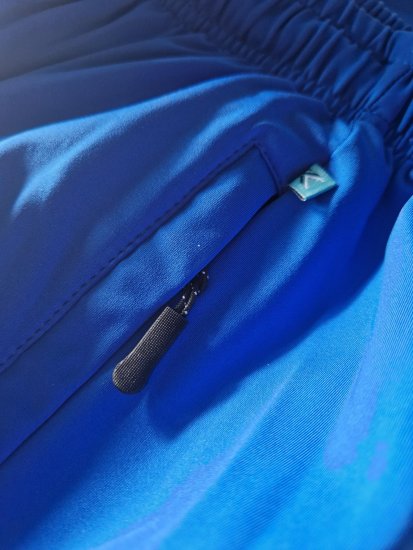 Kam Jeans AP004 Active Performance Shorts Royal Blue - Pantaloni trening - Pantaloni Trening Bărbați Mărimi Mari