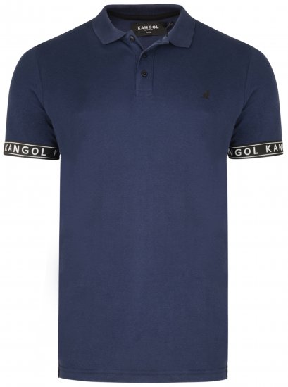 Kangol Steep Polo Navy - Tricouri polo - Tricouri Polo Bărbați Mărimi Mari