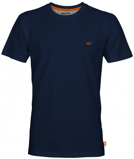 Motley Denim Stockholm T-shirt Navy - Tricouri - Tricouri Bărbați Mărimi Mari