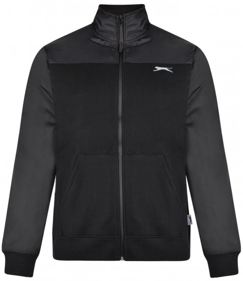 Slazenger Tatum Funnel Neck Black - Pulovere & hanorace - Pulovere & Hanorace Bărbați Mărimi Mari