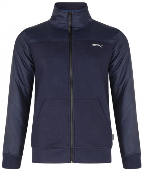 Slazenger Tatum Funnel Neck Navy - Pulovere & hanorace - Pulovere & Hanorace Bărbați Mărimi Mari