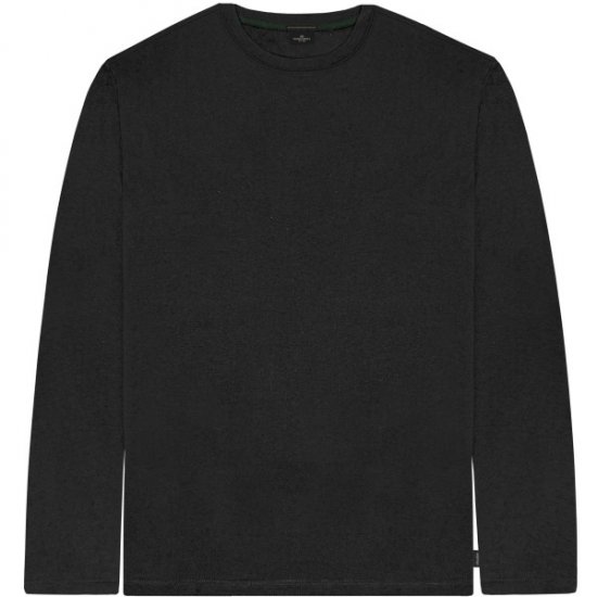 Double Outfitters TS-9170 Long Sleeve T-Shirt Black - Tricouri - Tricouri Bărbați Mărimi Mari