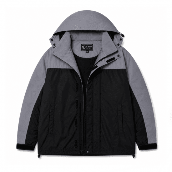 Kam Jeans 439 Softshell Jacket Black - Geci - Geci Bărbați Mărimi Mari