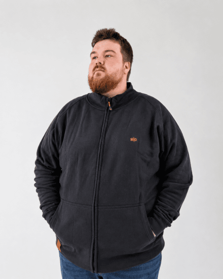 Motley Denim London Sweatshirt Black - Pulovere & hanorace - Pulovere & Hanorace Bărbați Mărimi Mari