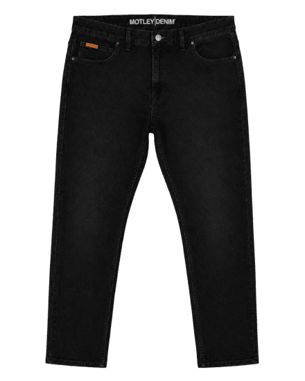 Motley Denim Soho 5-Pocket Jeans Black - Blugi & pantaloni - Blugi & Pantaloni Bărbați Mărimi Mari