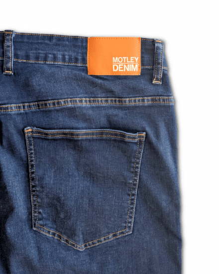 Motley Denim Soho 5-Pocket Jeans Mid Wash - Blugi & pantaloni - Blugi & Pantaloni Bărbați Mărimi Mari