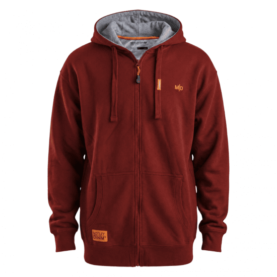 Motley Denim Copenhagen Hoodie Red - Pulovere & hanorace - Pulovere & Hanorace Bărbați Mărimi Mari