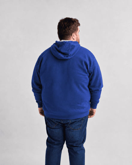 Motley Denim Copenhagen Hoodie Royal Blue - Pulovere & hanorace - Pulovere & Hanorace Bărbați Mărimi Mari