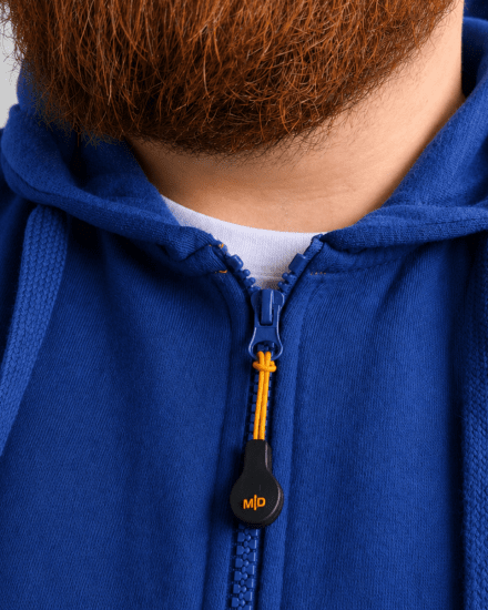 Motley Denim Copenhagen Hoodie Royal Blue - Pulovere & hanorace - Pulovere & Hanorace Bărbați Mărimi Mari