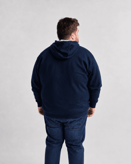 Motley Denim Copenhagen Hoodie Navy - Pulovere & hanorace - Pulovere & Hanorace Bărbați Mărimi Mari