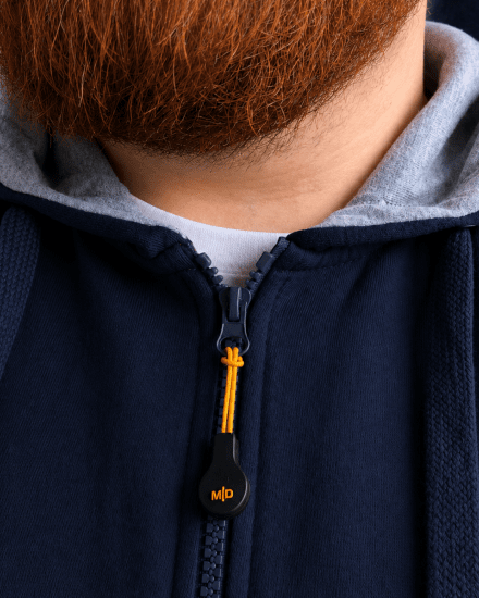 Motley Denim Copenhagen Hoodie Navy - Pulovere & hanorace - Pulovere & Hanorace Bărbați Mărimi Mari