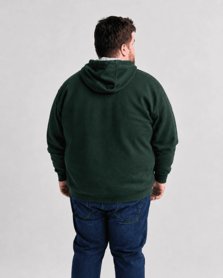 Motley Denim Copenhagen Hoodie Racing Green - Pulovere & hanorace - Pulovere & Hanorace Bărbați Mărimi Mari