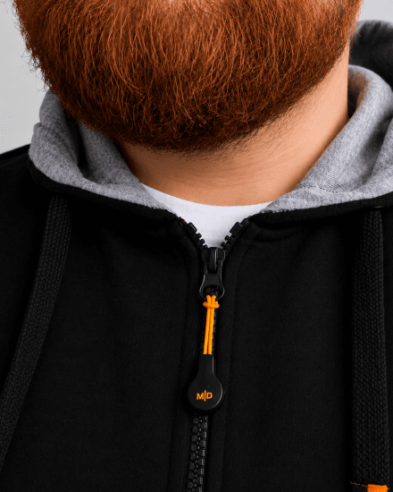 Motley Denim Copenhagen Hoodie Black - Pulovere & hanorace - Pulovere & Hanorace Bărbați Mărimi Mari