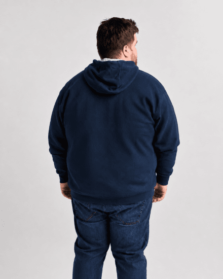 Motley Denim Copenhagen Hoodie Dark Indigo - Pulovere & hanorace - Pulovere & Hanorace Bărbați Mărimi Mari
