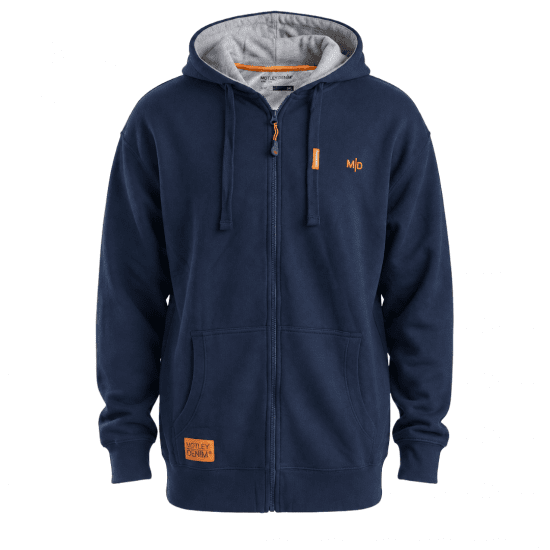 Motley Denim Copenhagen Hoodie Dark Indigo - Pulovere & hanorace - Pulovere & Hanorace Bărbați Mărimi Mari