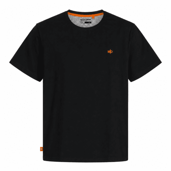 Motley Denim Stockholm T-shirt Black - Tricouri - Tricouri Bărbați Mărimi Mari