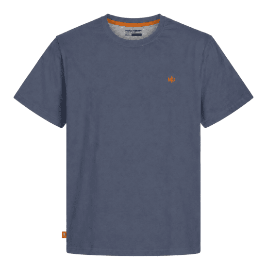 Motley Denim Stockholm T-shirt Light Indigo - Tricouri - Tricouri Bărbați Mărimi Mari