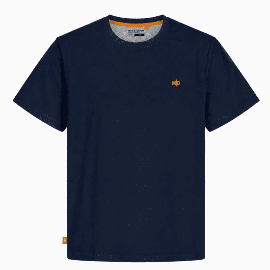 Motley Denim Stockholm T-shirt Navy - Tricouri - Tricouri Bărbați Mărimi Mari