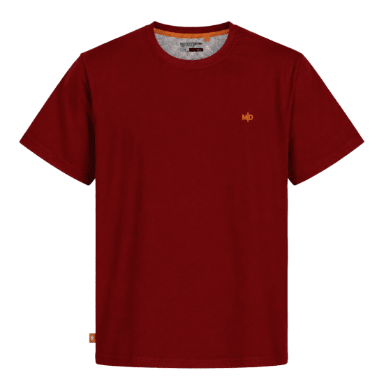 Motley Denim Stockholm T-shirt Red - Tricouri - Tricouri Bărbați Mărimi Mari