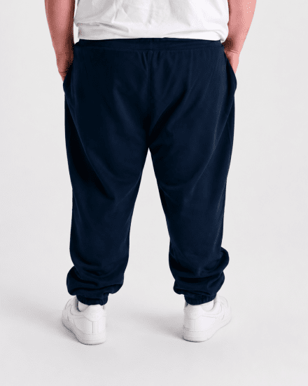Motley Denim Berlin Sweatpants Navy - Pantaloni trening - Pantaloni Trening Bărbați Mărimi Mari