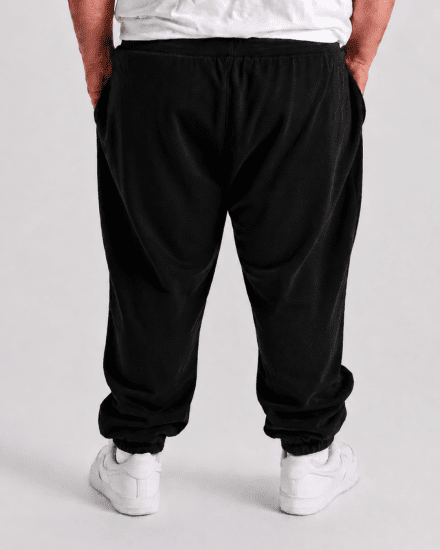 Motley Denim Berlin Sweatpants Black - Pantaloni trening - Pantaloni Trening Bărbați Mărimi Mari