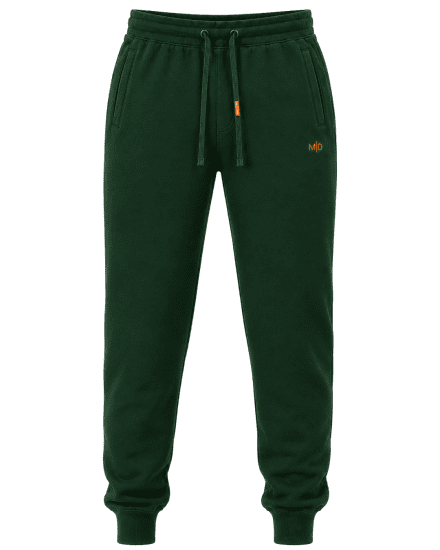 Motley Denim Berlin Sweatpants Racing Green - Pantaloni trening - Pantaloni Trening Bărbați Mărimi Mari