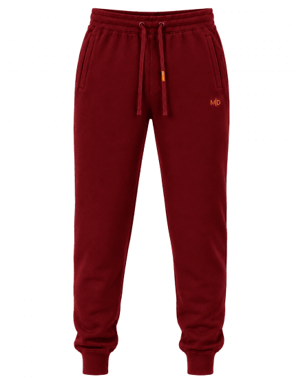 Motley Denim Berlin Sweatpants Red - Pantaloni trening - Pantaloni Trening Bărbați Mărimi Mari