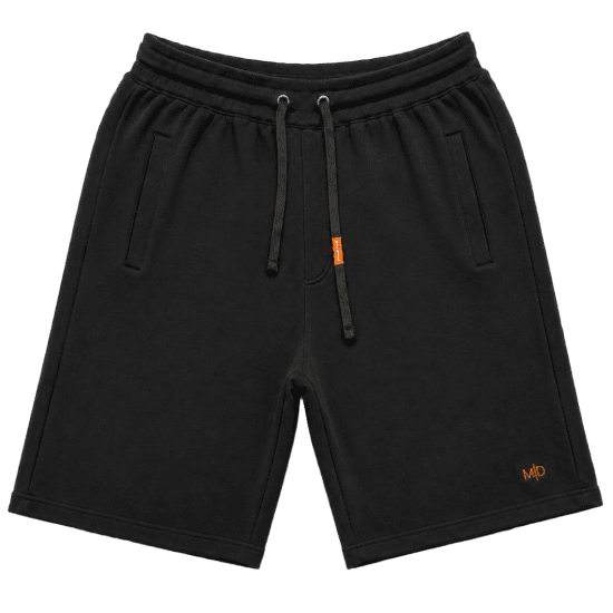 Motley Denim Paris Sweatshorts Black - Pantaloni trening - Pantaloni Trening Bărbați Mărimi Mari