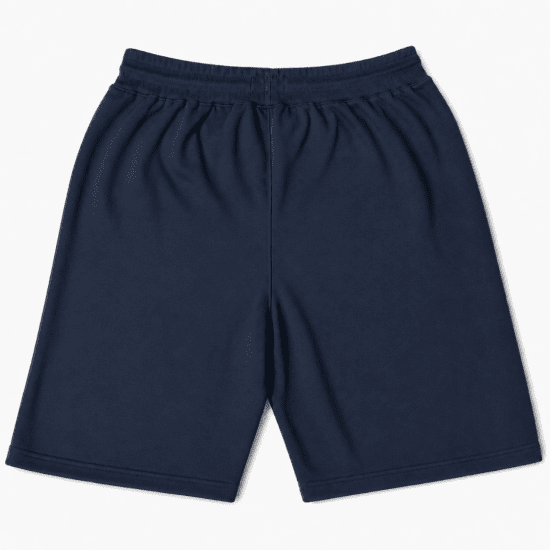 Motley Denim Paris Sweatshorts Dark Indigo - Pantaloni trening - Pantaloni Trening Bărbați Mărimi Mari