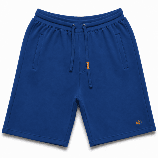 Motley Denim Paris Sweatshorts Royal Blue - Pantaloni trening - Pantaloni Trening Bărbați Mărimi Mari