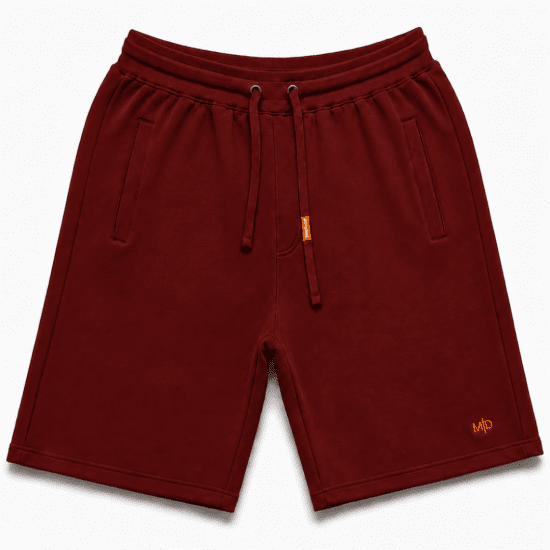 Motley Denim Paris Sweatshorts Red - Pantaloni trening - Pantaloni Trening Bărbați Mărimi Mari