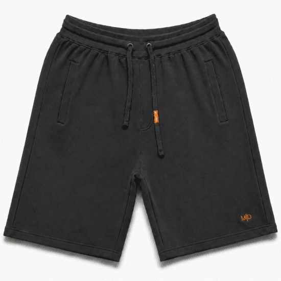 Motley Denim Paris Sweatshorts Charcoal - Pantaloni trening - Pantaloni Trening Bărbați Mărimi Mari