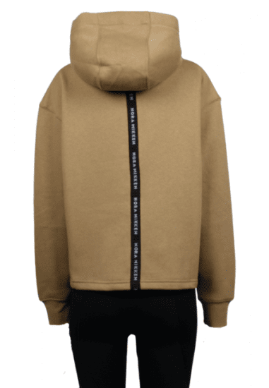 Nora Mikken GERTRUD Cropped Hoodie Camel - ÎMBRĂCĂMINTE FEMEI XS-XXL - 